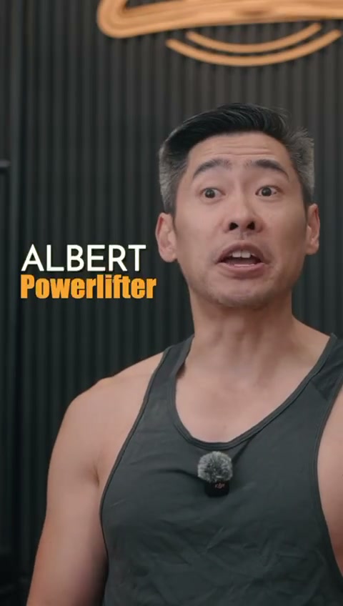 Albert, a powerlifter who trains at Peak Performance