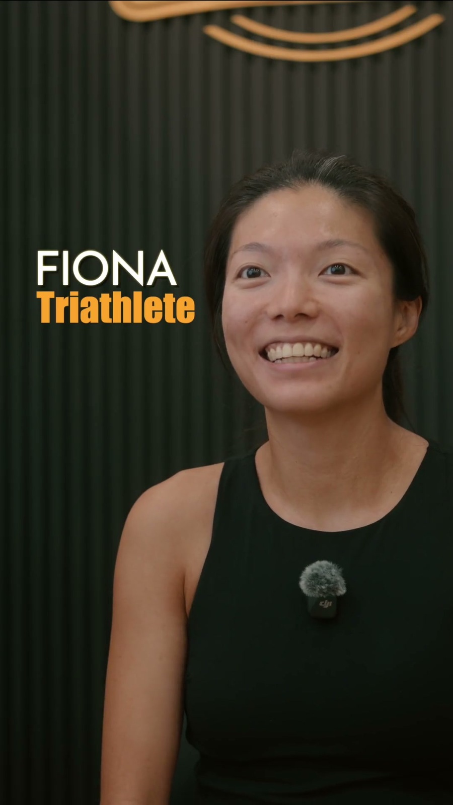 Fiona, a triathlete who trains at Peak Performance